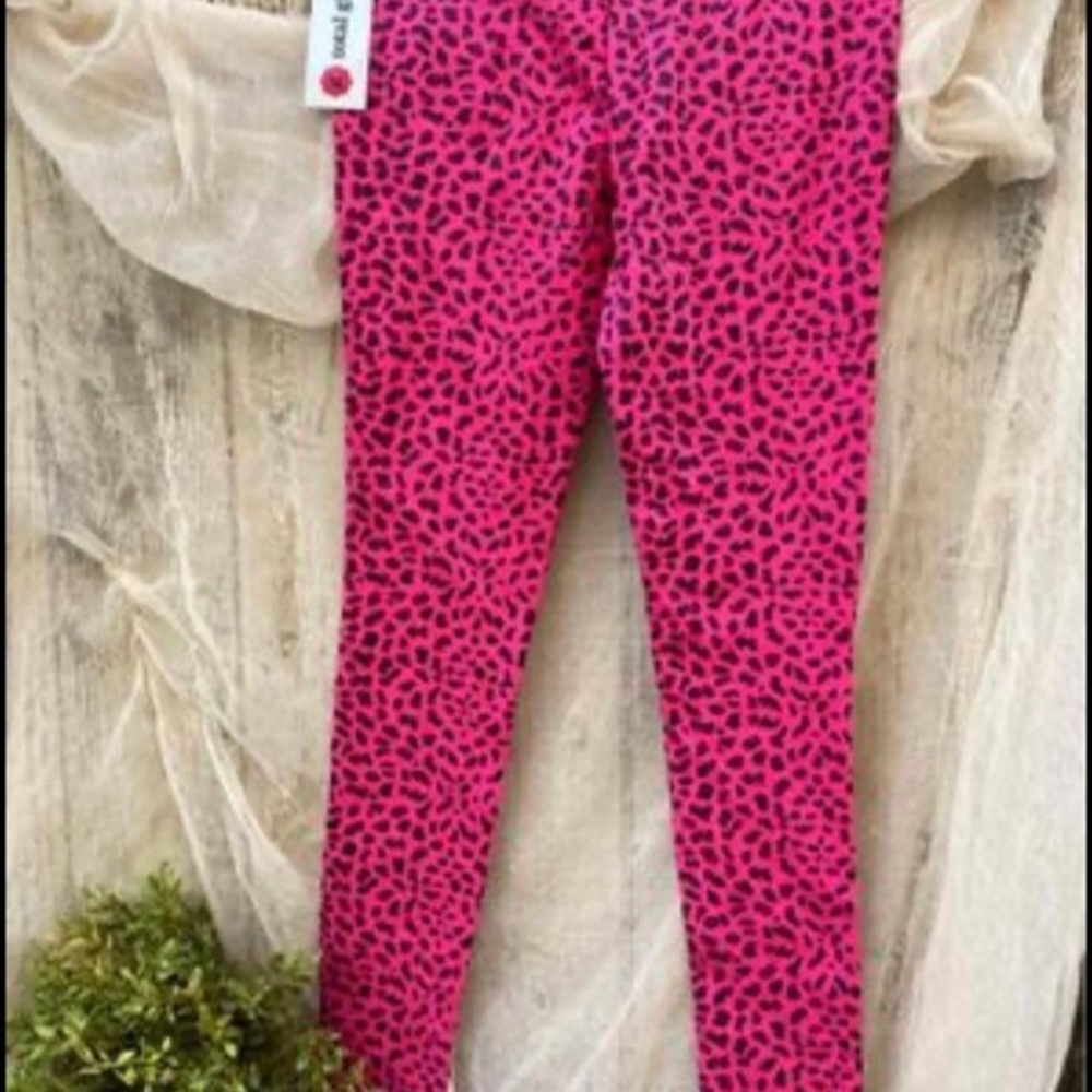 Girl’s Leggings-Cheetah Print-NWT-Size 10 (L)